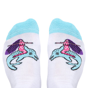 Skarpety w Syreny - Hansa Wear x Buzia Zauer - Goła Baba Na Delfinie – Hansa Wear