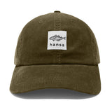 Corduroy Cap Hansa Wear — Khaki