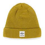 Czapka beanie Hansa Wear z wełny merino OLIWKOWY
