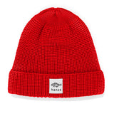 Czapka beanie Hansa Wear z wełny merino kolor CZERWONY
