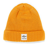 Czapka beanie Hansa Wear z wełny merino kolor POMARAŃCZOWY