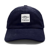Corduroy Cap Hansa Wear — Deep Blue