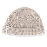 Czapka dokerka Hansa Wear z wełny merino BEŻOWY