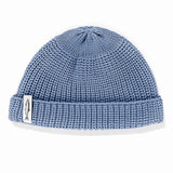Czapka dokerka Hansa Wear z wełny merino NIEWIELKI BŁĘKIT