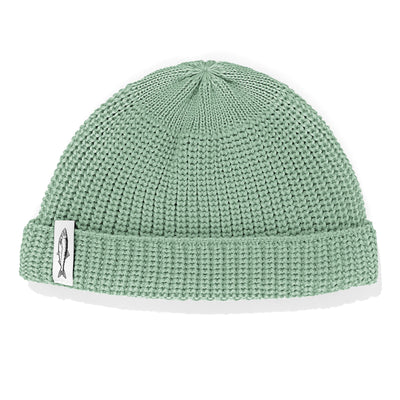 Czapka dokerka Hansa Wear z wełny merino SZAŁWIOWY