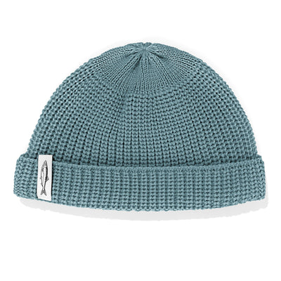 Czapka dokerka Hansa Wear z wełny merino SKY BLUE