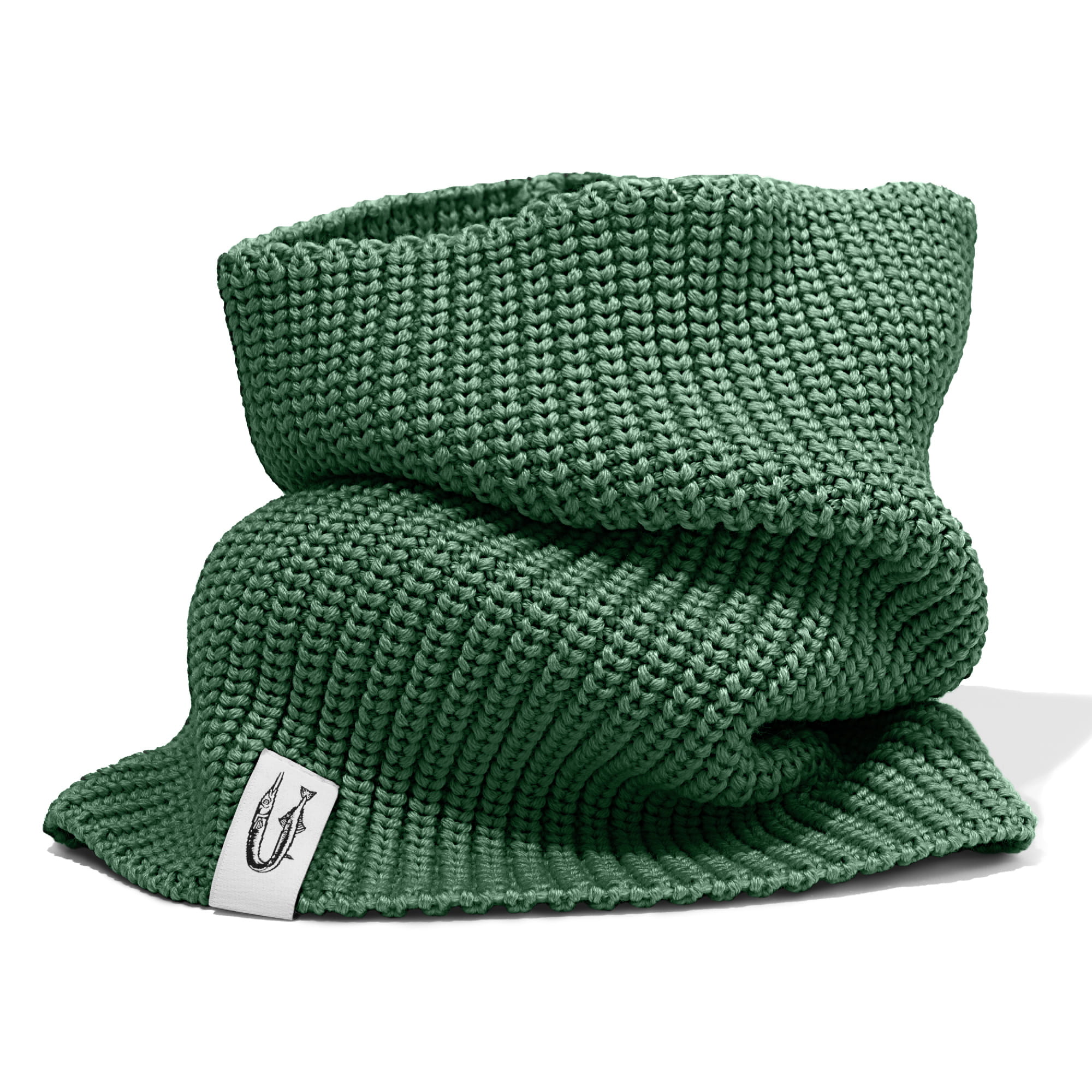 Szalik Hansa Wear typu komin z wełny merino kolor XANADU