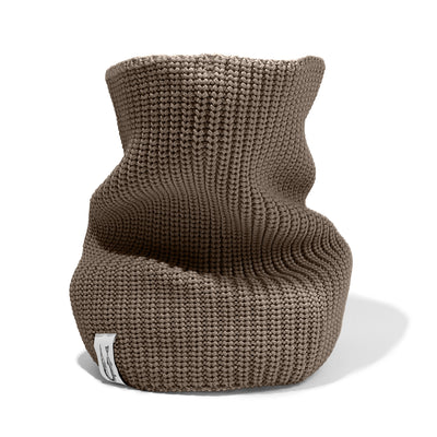 Merino Wool Cowl Scarf Hansa Wear — Taupe
