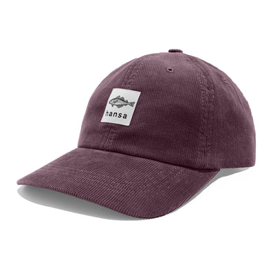 Sztruksowa czapka z daszkiem Hansa Wear WRZOSOWY