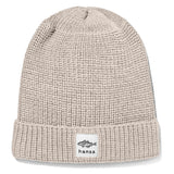 Czapka big fish beanie (XL) Hansa Wear z wełny merino kolor BEŻOWY – Hansa Wear