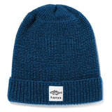Big Fish Beanie (XL) Merino Wool Hansa Wear — Navy Blue