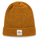 Czapka big fish beanie (XL) Hansa Wear z wełny merino MUSZTARDOWY