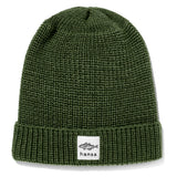 Czapka big fish beanie (XL) Hansa Wear z wełny merino ZIELEŃ MCHU