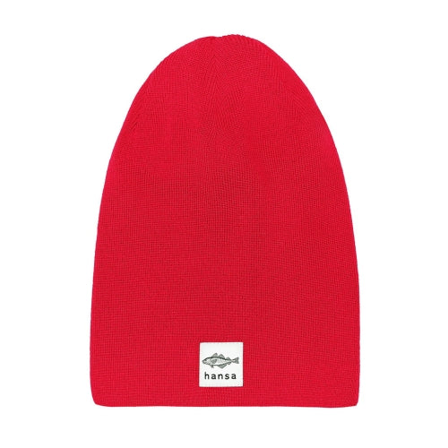 Czapka slouch beanie Hansa Wear z wełny merino